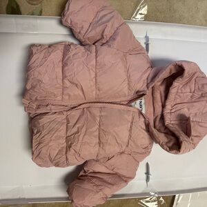 Old Navy Pink Puffer Jacket for Kids